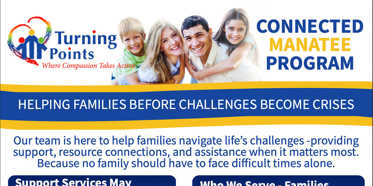 Connected Manatee Program Offers Support and Resources to Local Families