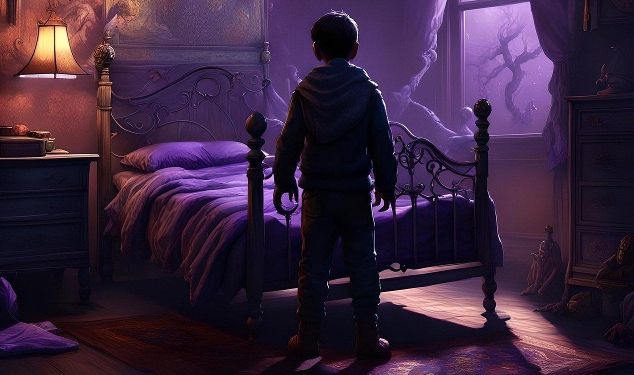 A alegação de uma menina sobre um 'monstro' em seu quarto leva a uma descoberta horrível. A alegação de uma menina sobre um 'monstro' em seu quarto leva a uma descoberta horrível.