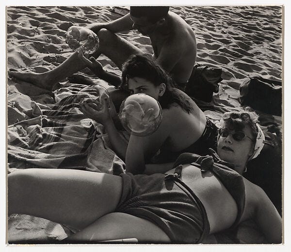 Coney Island, NY, Sid Grossman (American, 1913–1955), Gelatin silver print
