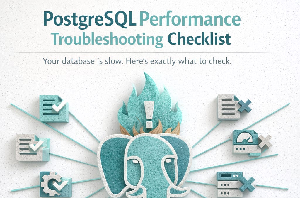 [PREMIUM] PostgreSQL Performance Troubleshooting Checklist