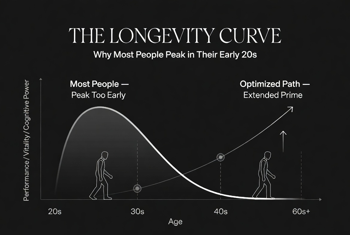The Longevity Curve: Why Most People Peak Too Early