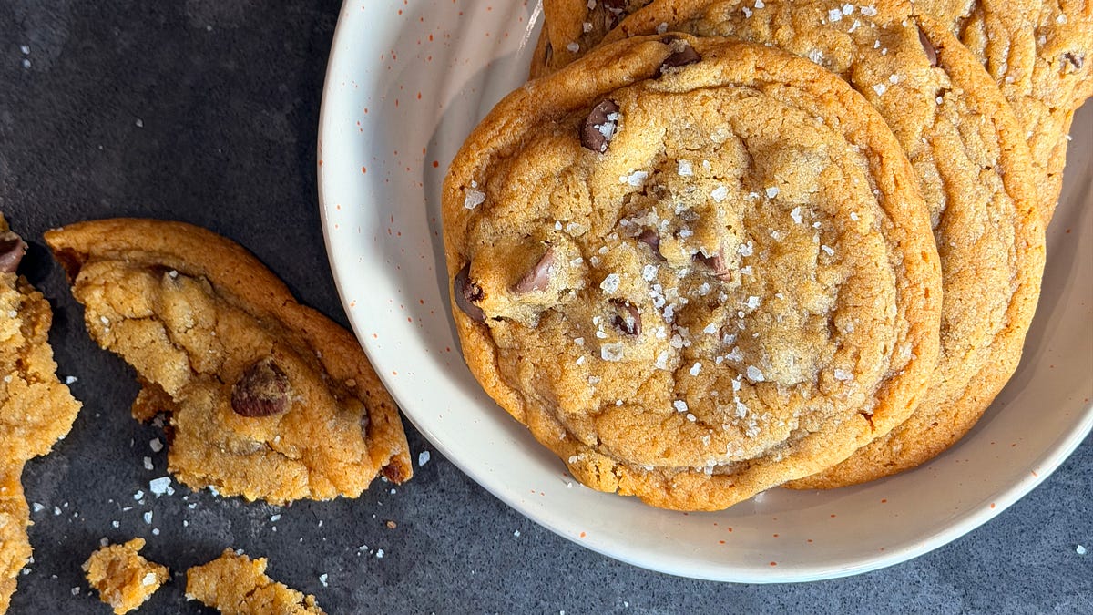SALTED CARAMEL COOKIES - by Alix Traeger - FROM A TO Z