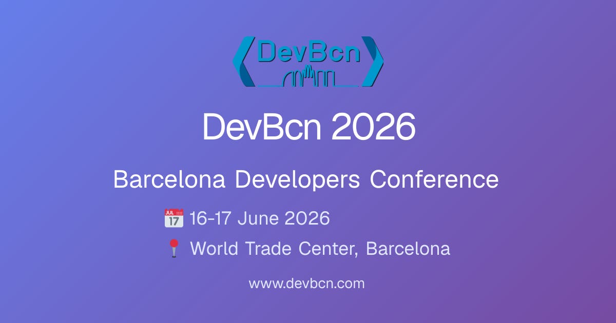 Convince Your Boss - DevBcn 2026 | DevBcn Convince Your Boss - DevBcn 2026 | DevBcn
