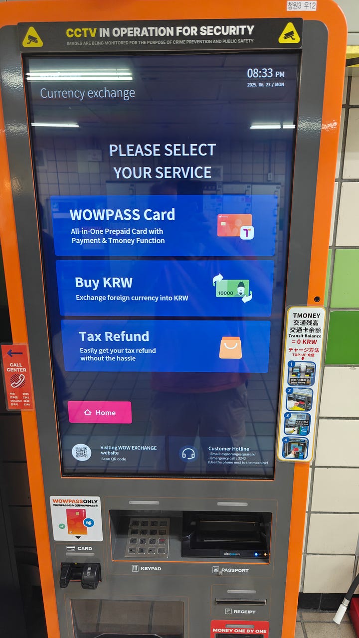 WOW Pass excellent South Korean tourist system