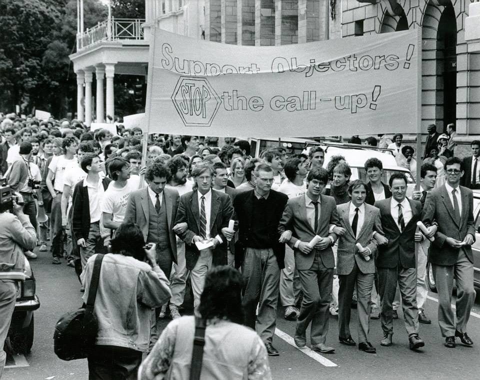 Members of the ECC marching in Cape Town