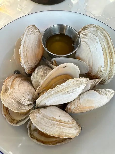 Homeport Restaurant shellfish, Martha's VIneyard