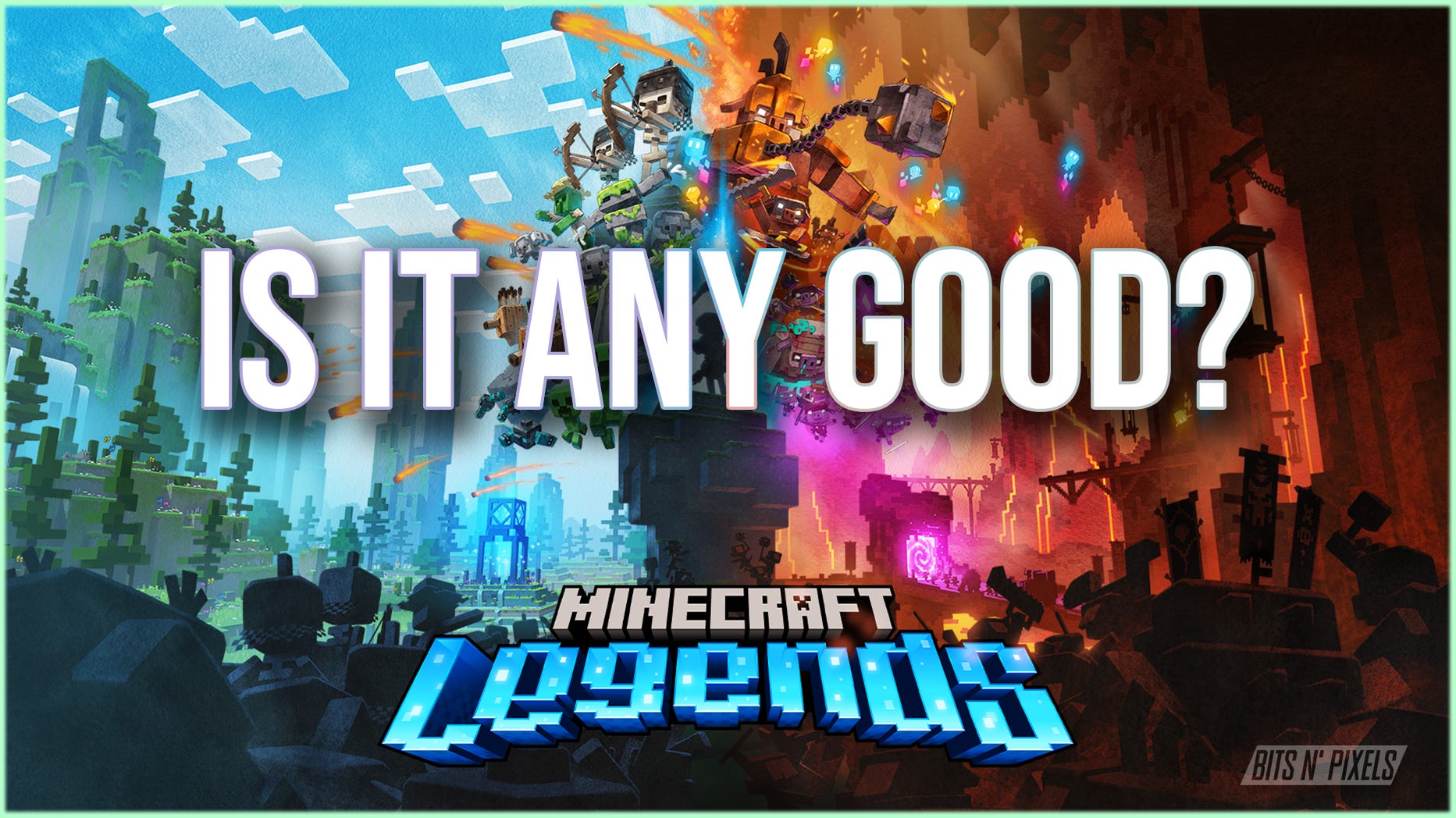 Minecraft Legend Beginning Minecraft Legends Review - by Nick Pasta - Bits N' Pixels