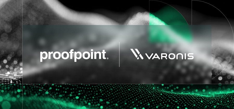Proofpoint’s acquisition announcement artwork. Proofpoint’s acquisition announcement artwork.