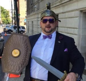 From YouTube to Bloodsport: FL YouTuber Jeremy Hales dares journalist Richard Luthmann to trial by combat; he accepts, demanding blood.