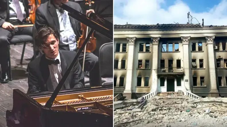 Alexander Romanovsky suspended from Royal College of Music, and performances canceled in Italy. 