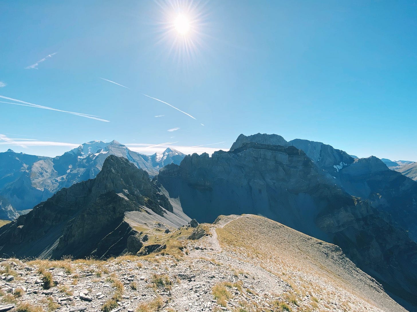 How to hike to the top of a Swiss mountain