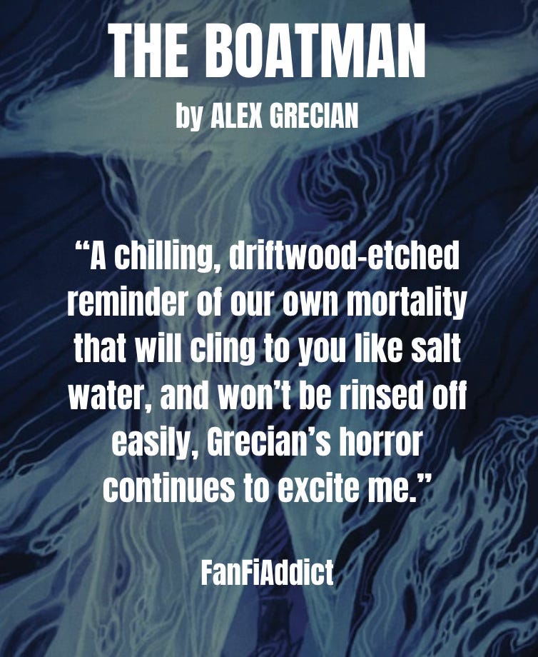 A very good review of The Boatman A very good review of The Boatman