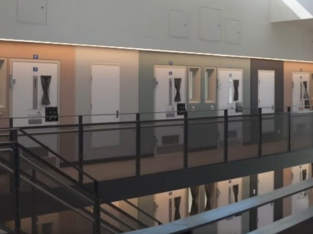 The inside of Dame Phyllis Frost Centre in Melbourne’s north.