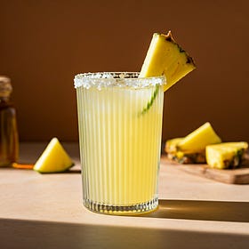 Pineapple Margarita Mocktail