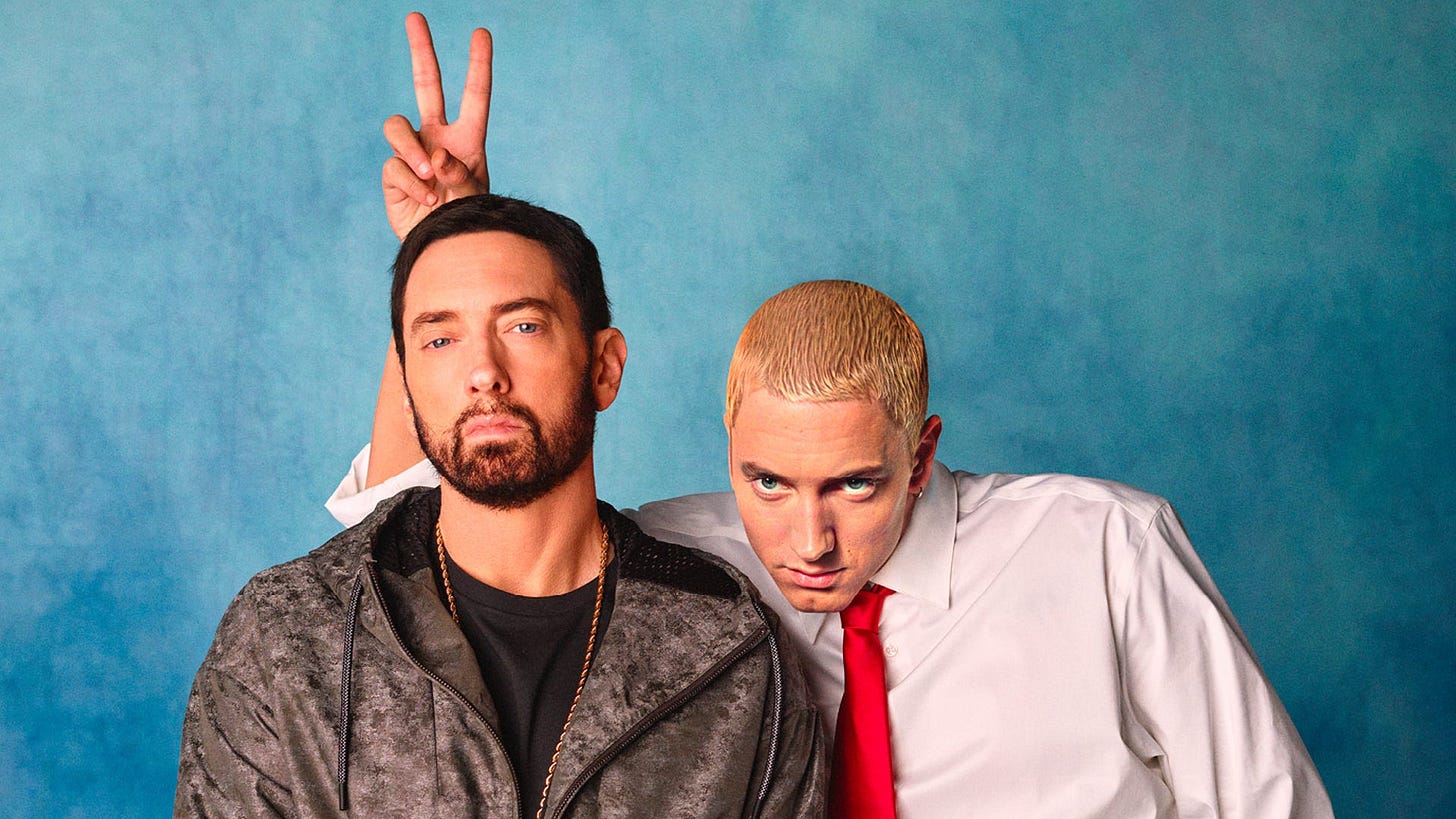 Watch Marshall Mathers vs. Slim Shady in a final face-off