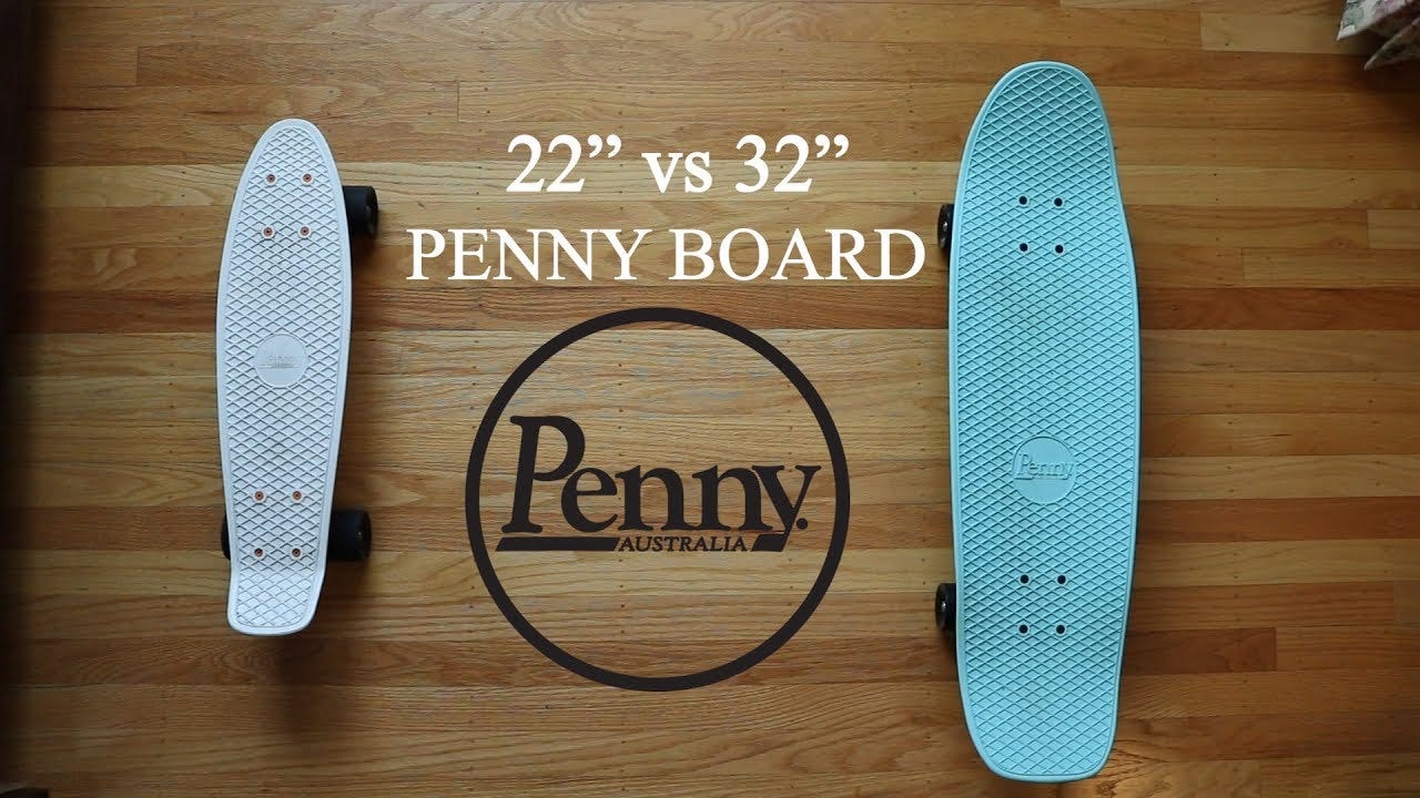 22" vs 32" PENNY BOARD | Which One Should You Get | - YouTube