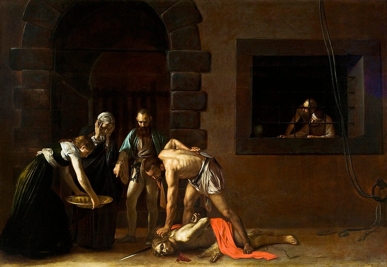 Caravaggio Beheading of Saint John the Baptist Caravaggio Beheading of Saint John the Baptist