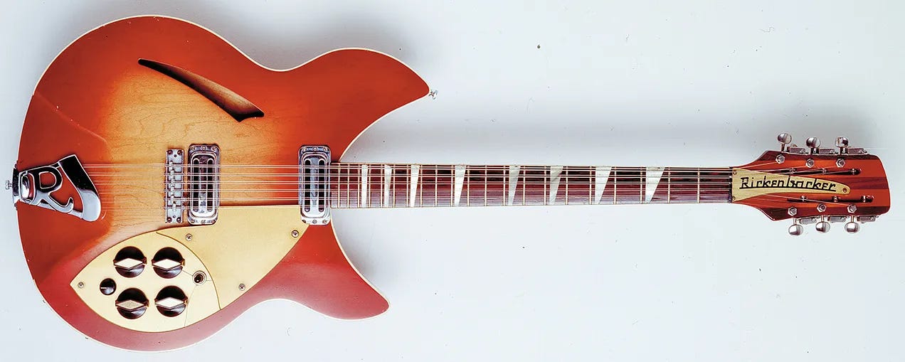 Short Takes: The 1963 “Suzi Arden” Rickenbacker 360/12