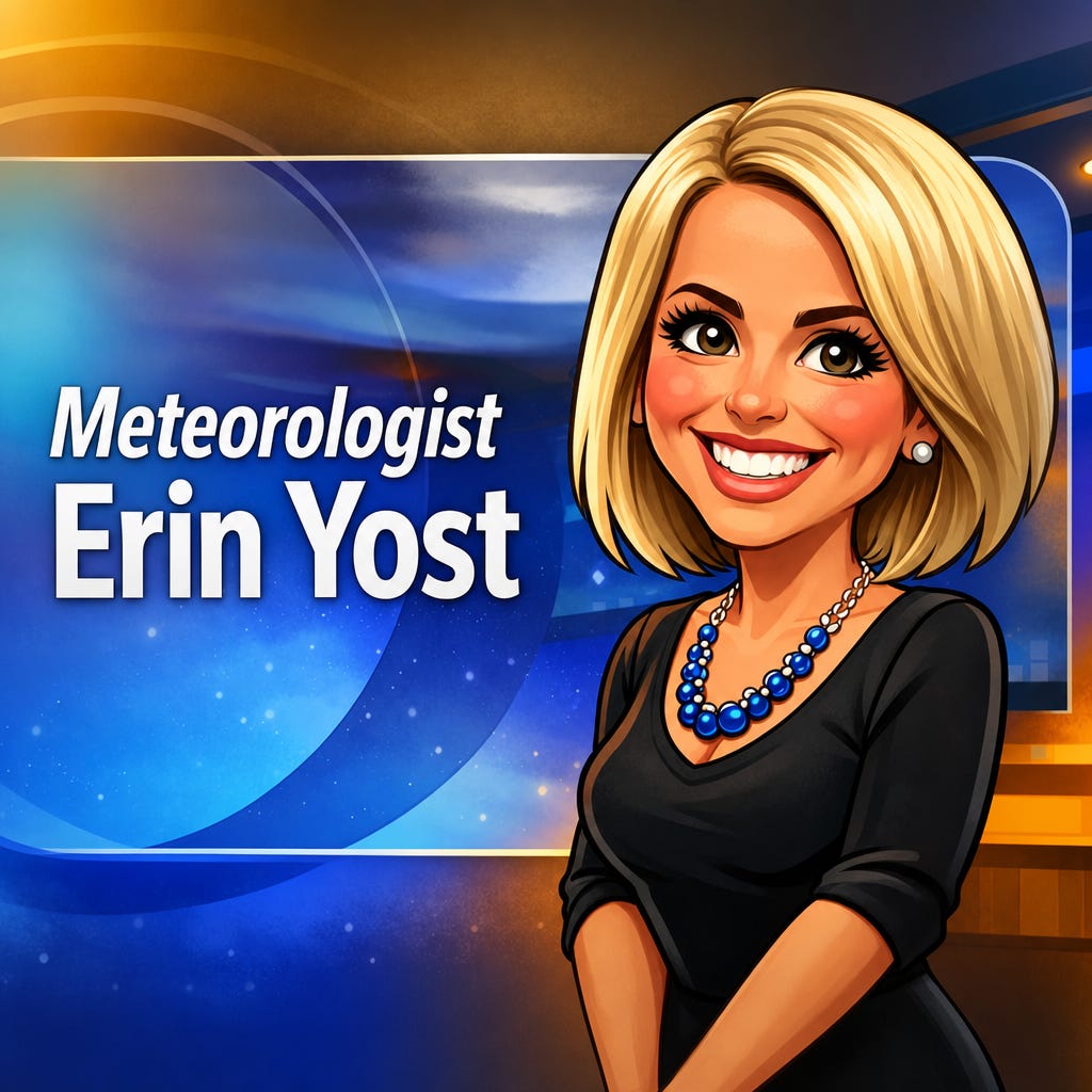 Meteorologist Erin Yost logo