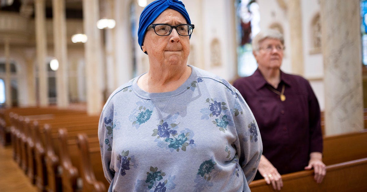 Sisters of Charity Claire E. Regan and Dorothy Metz in a chapel at the College of Mount Saint Vincent Sisters of Charity Claire E. Regan and Dorothy Metz in a chapel at the College of Mount Saint Vincent