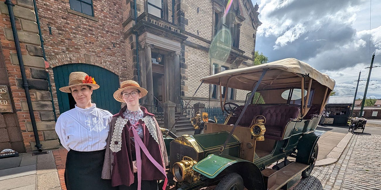 Travel through time with Beamish transport festival