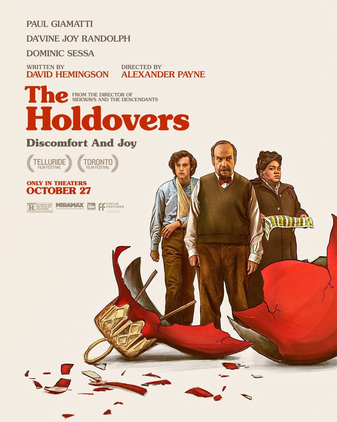 The Holdovers (2023) Poster - Christmas Movies Photo (45253632) - Fanpop