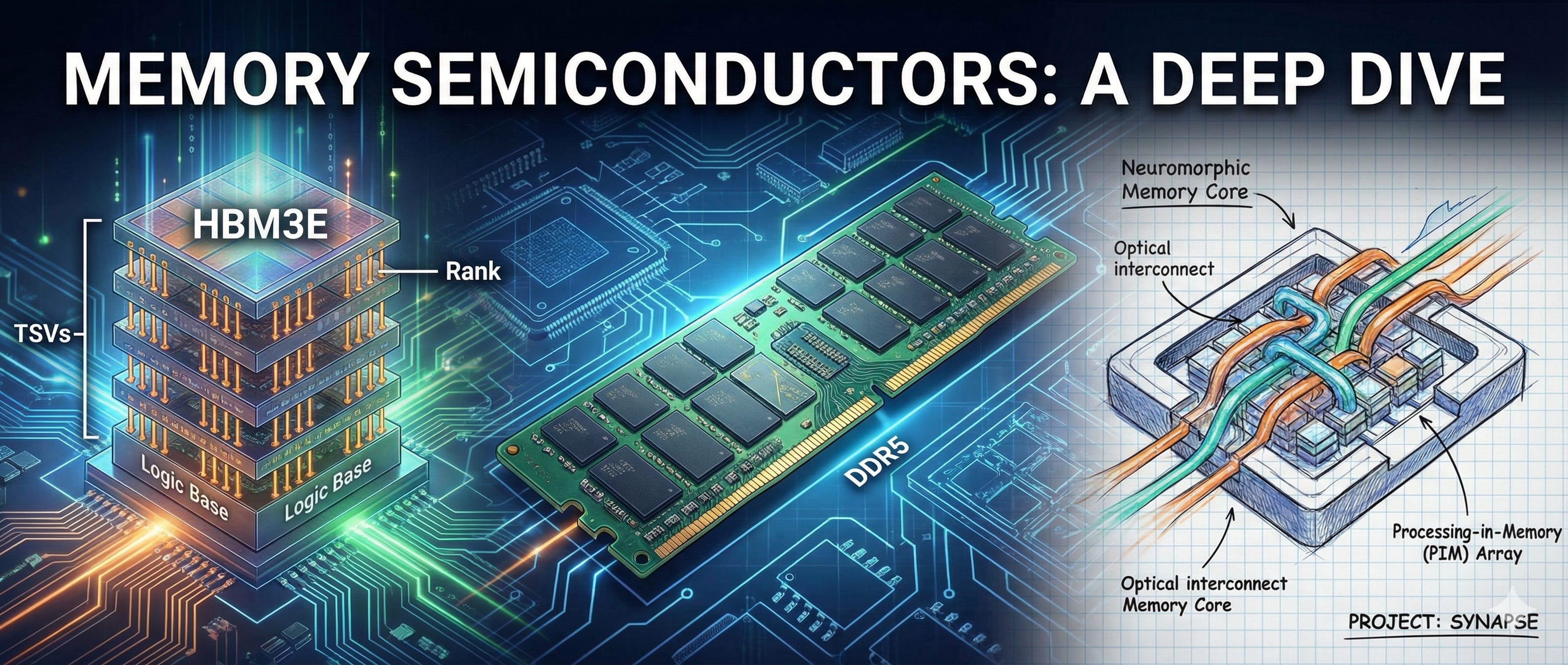 Chip Memory Technology Memory Semiconductor Deep Dive: What's happening outside the Tier 1 stocks