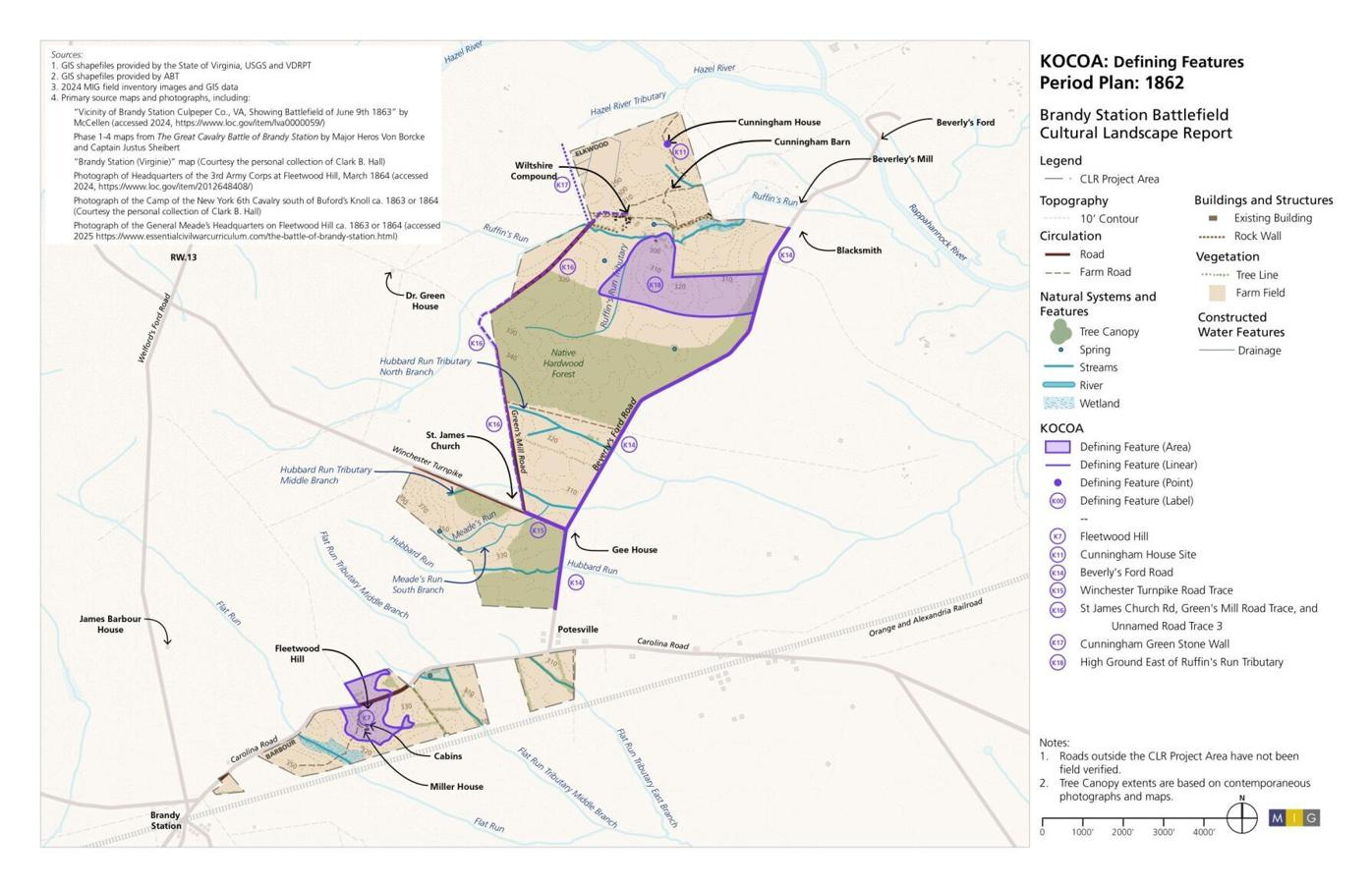 A closer look: Brandy Station in 1862 and today