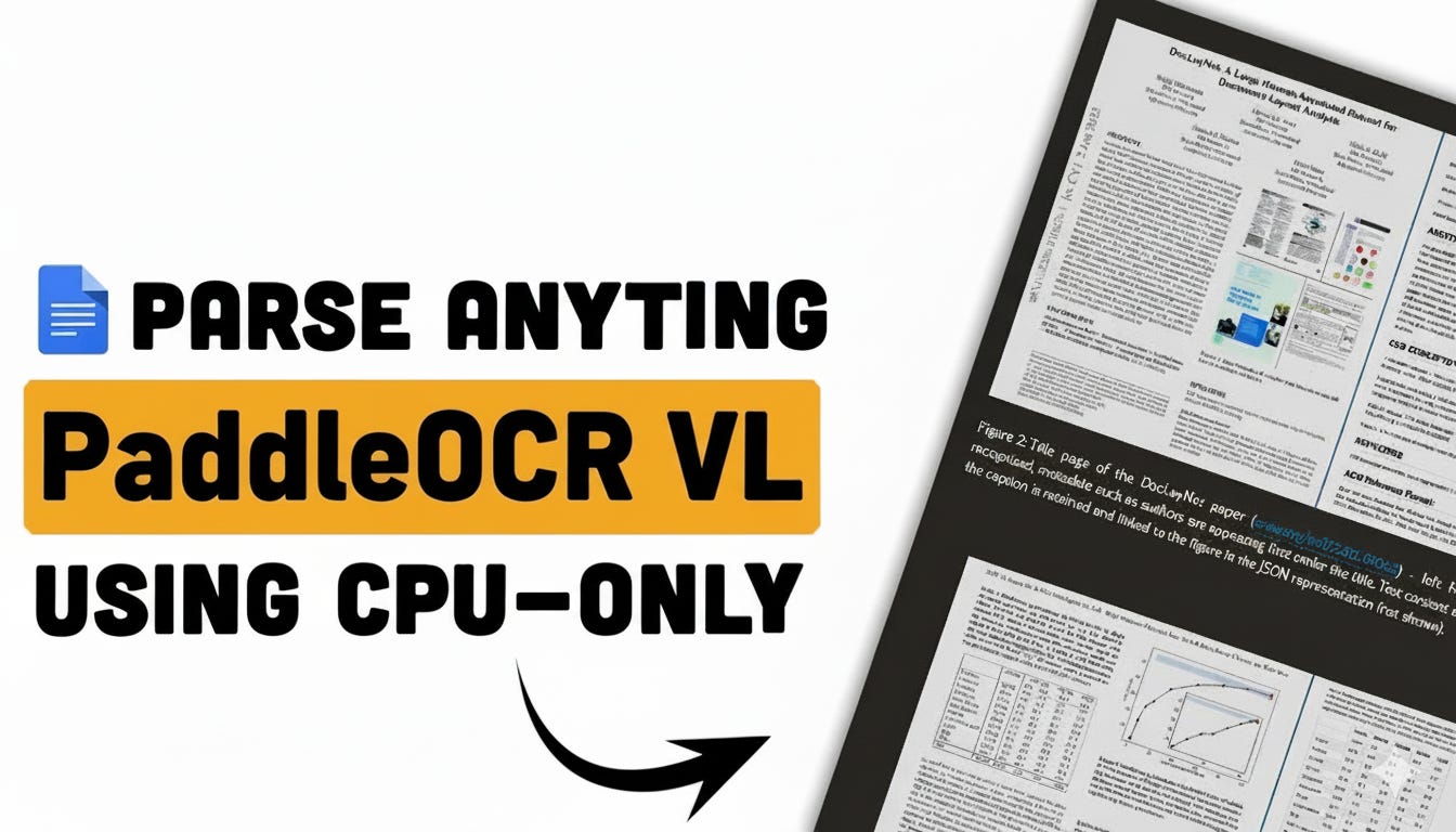 PaddleOCR VL + RAG: Revolutionize Complex Data Extraction (Open-Source)