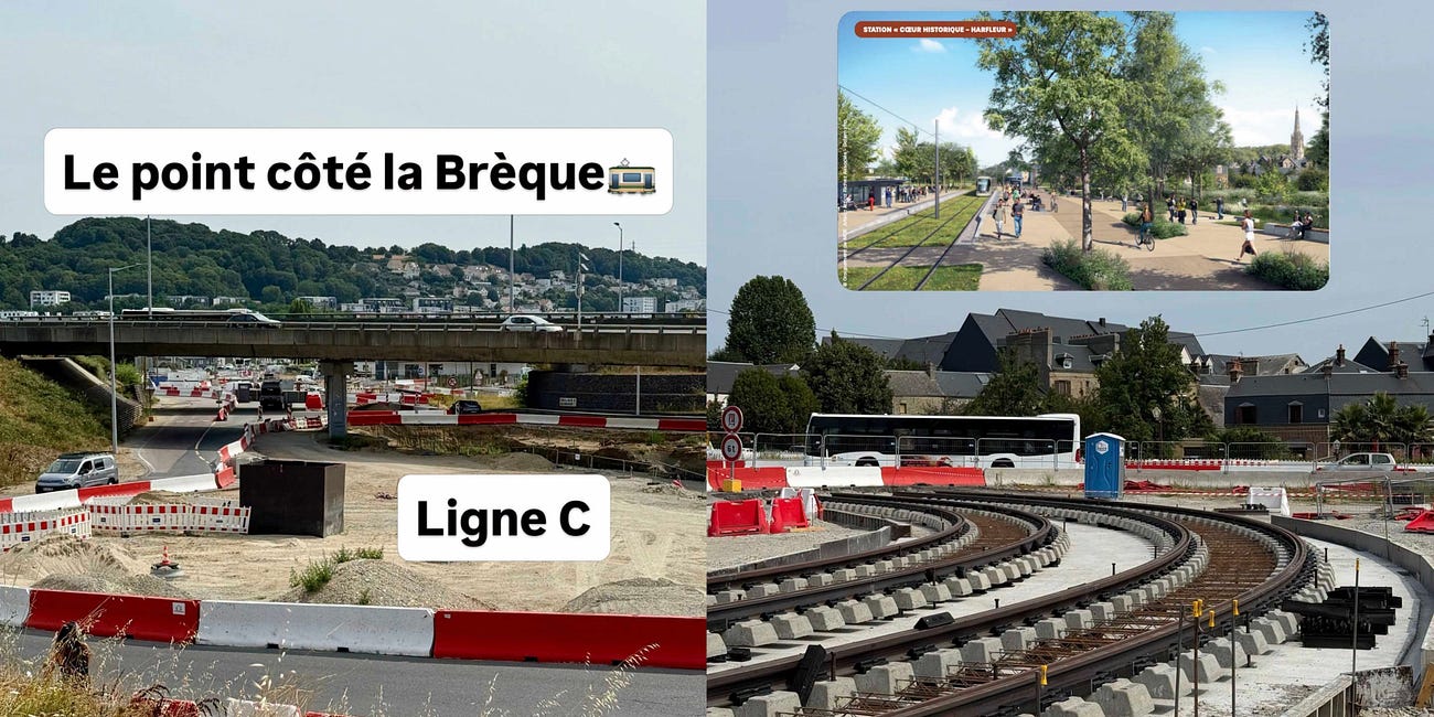 Ligne C : le point côté La Brèque 🚋