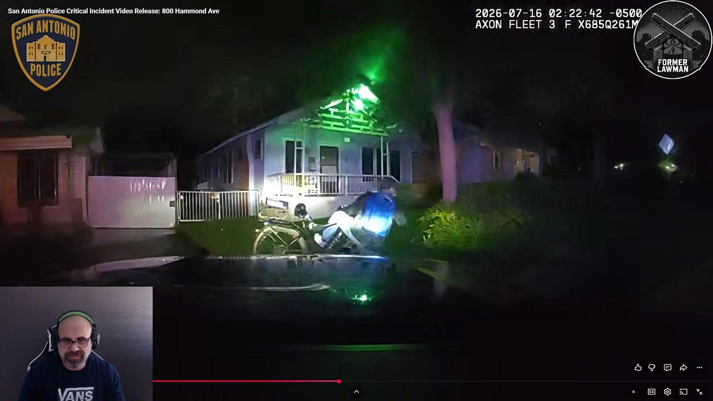 SAPD bodycam breakdown