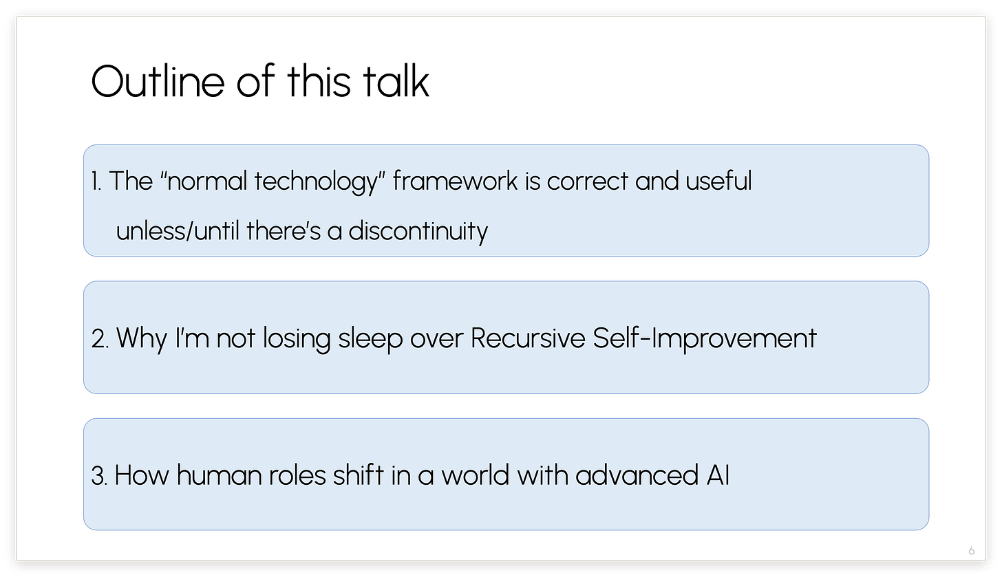 Outline of this talk Outline of this talk