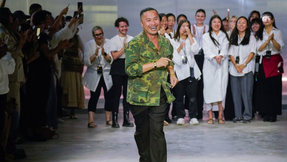 Phillip Lim after the 3.1 Phillip Lim Spring 2025 Ready-to-Wear Collection Runway Show at New York Fashion Week