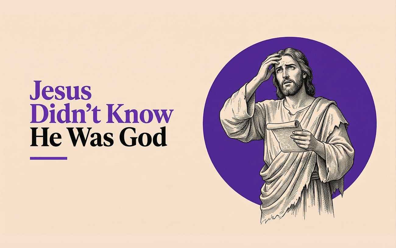 Jesus Didn't Know He Was God. The Church Had to Fix That