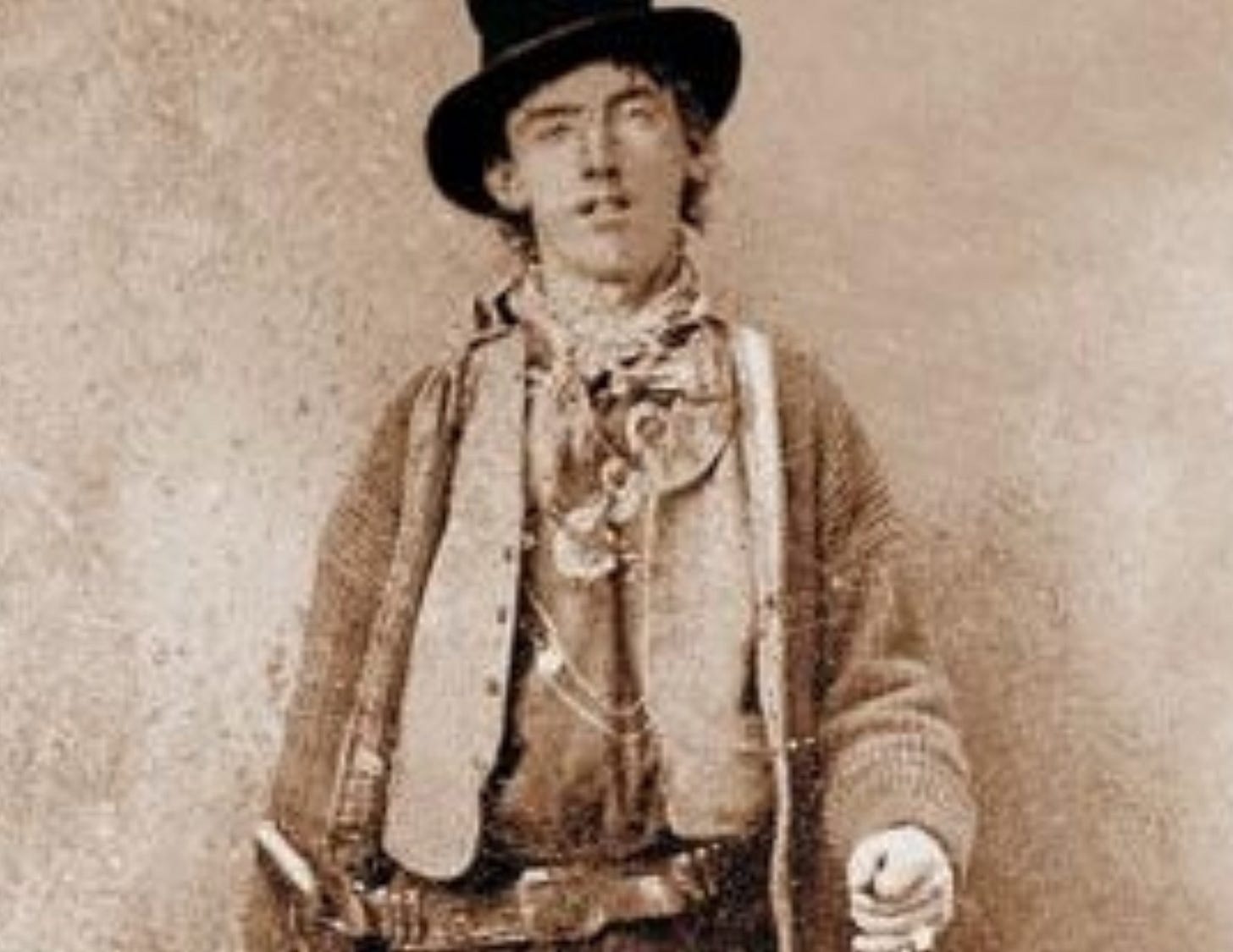 Photo of Billy the Kid. 