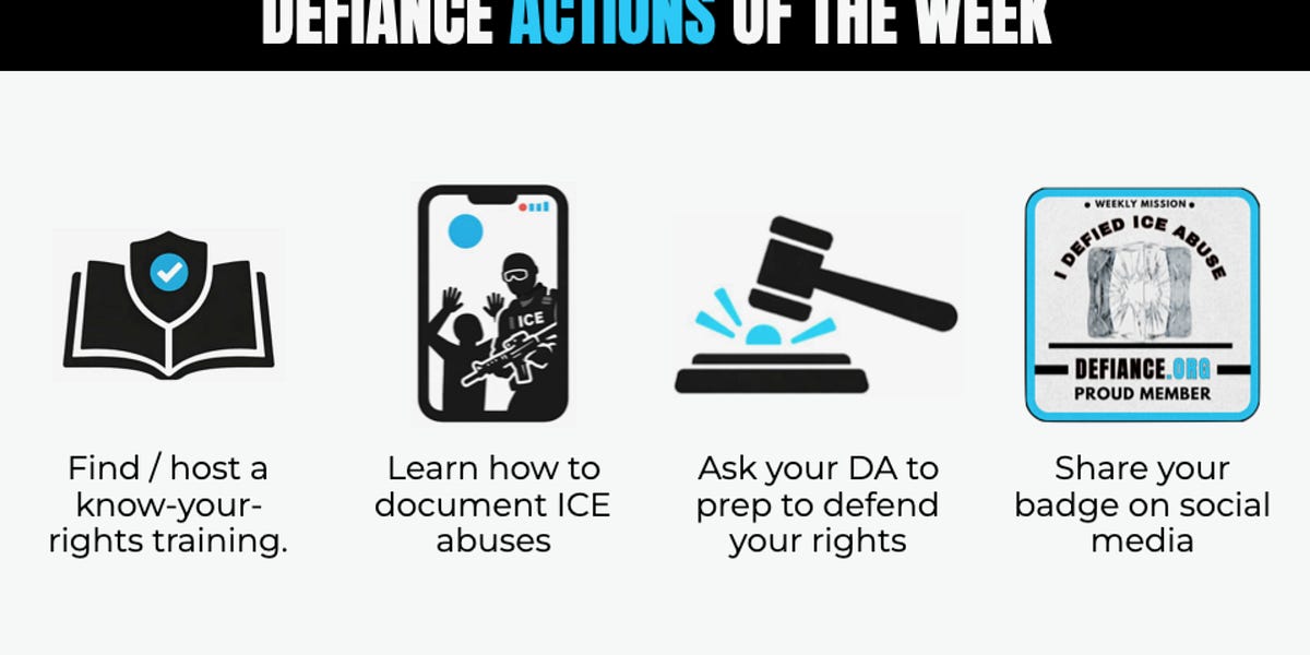 Weekly Mission Briefing: Defying Trump’s secret police