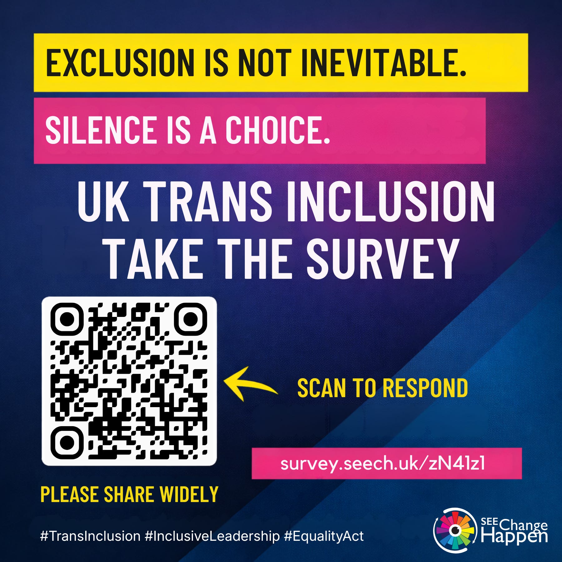 Exclusion Is Not Inevitable. Silence Is a Choice.
