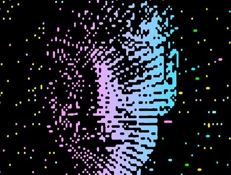 LEFT TO RIGHT: London mural nightmare (Standard News on X); PEN Guild logo (win!); McSweeney magazine, #80 (real books, real art); AI children’s book illustration (Mother Jones, Unsplash); AI hallucination (Getty); Kim Kardashian (David Fisher/Shutterstock)