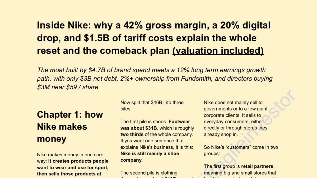 is nike a good company