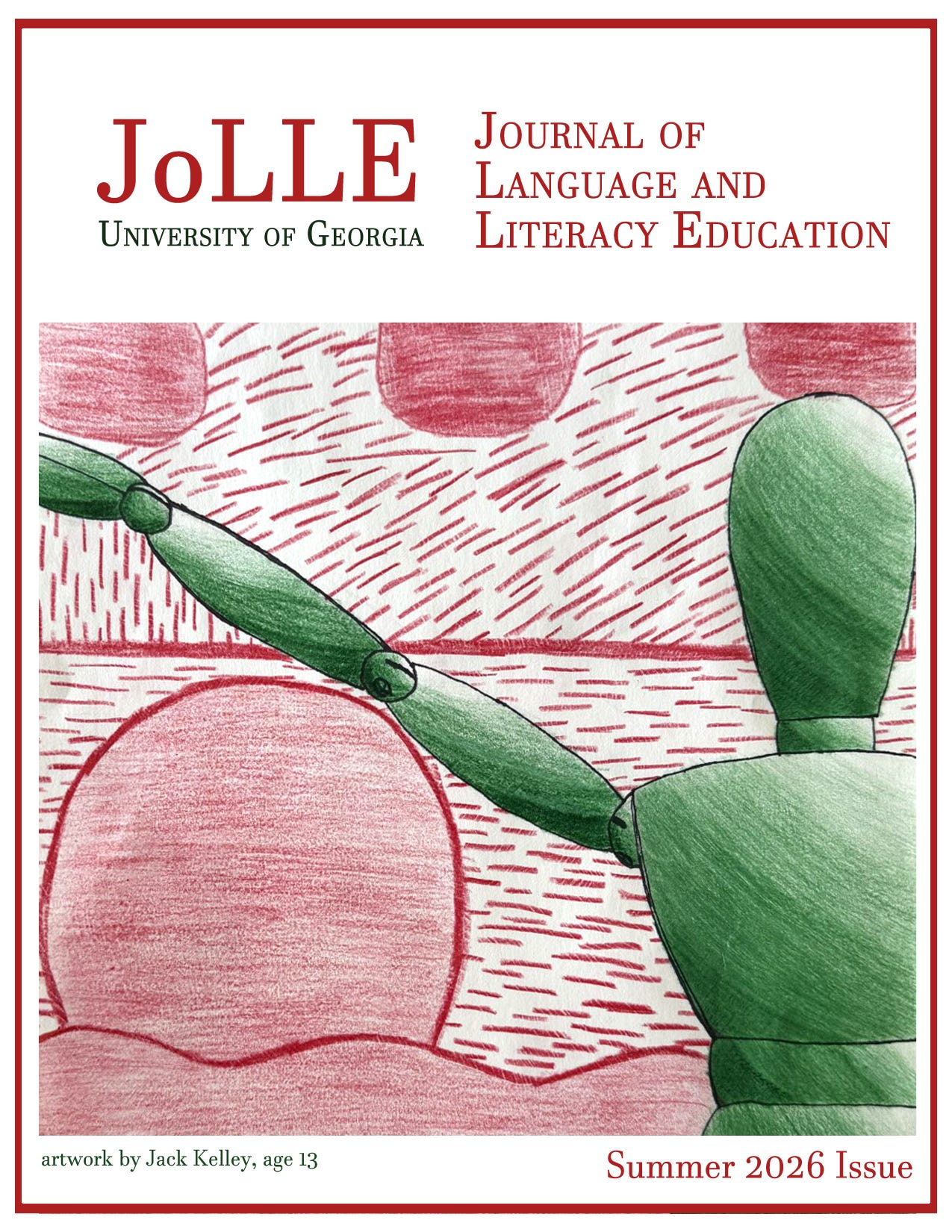 View Vol. 22 No. 1 (2026): Resistance Amidst Crisis: Kindling Hope in Language and Literacy Education
View Vol. 22 No. 1 (2026): Resistance Amidst Crisis: Kindling Hope in Language and Literacy Education