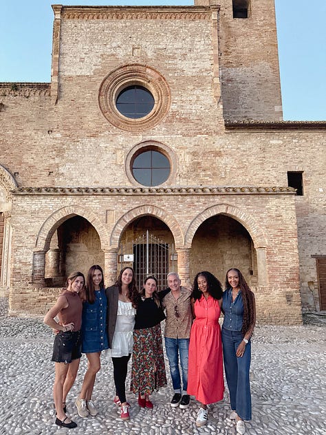 wine tasting at Abbazia di Propezzano