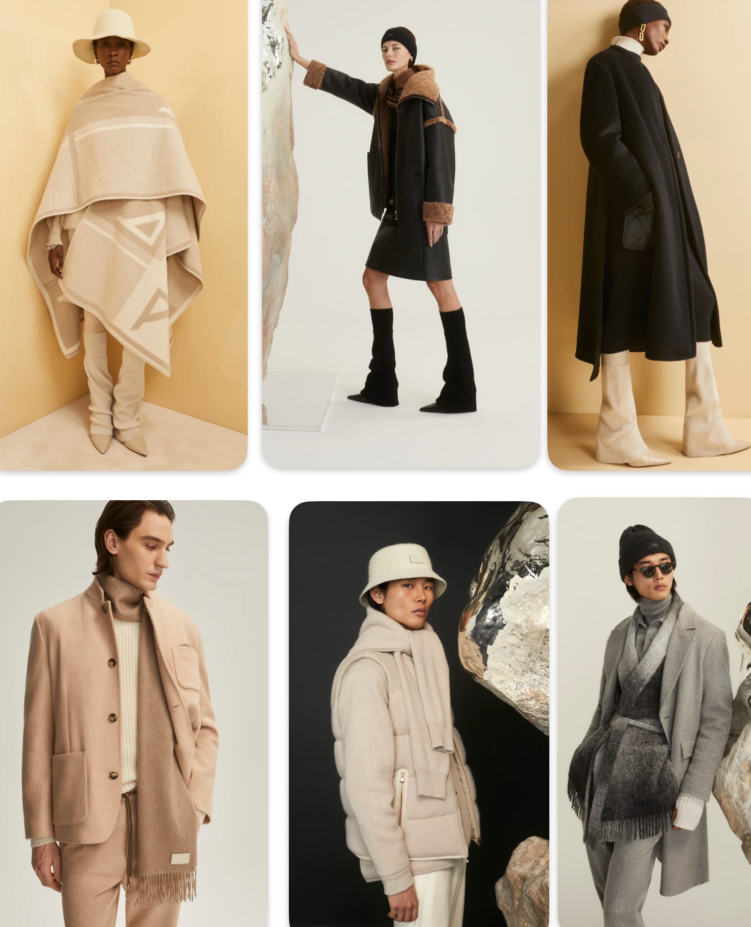 Agnona | Classic Wide-Leg Trousers, Lookbook Overview