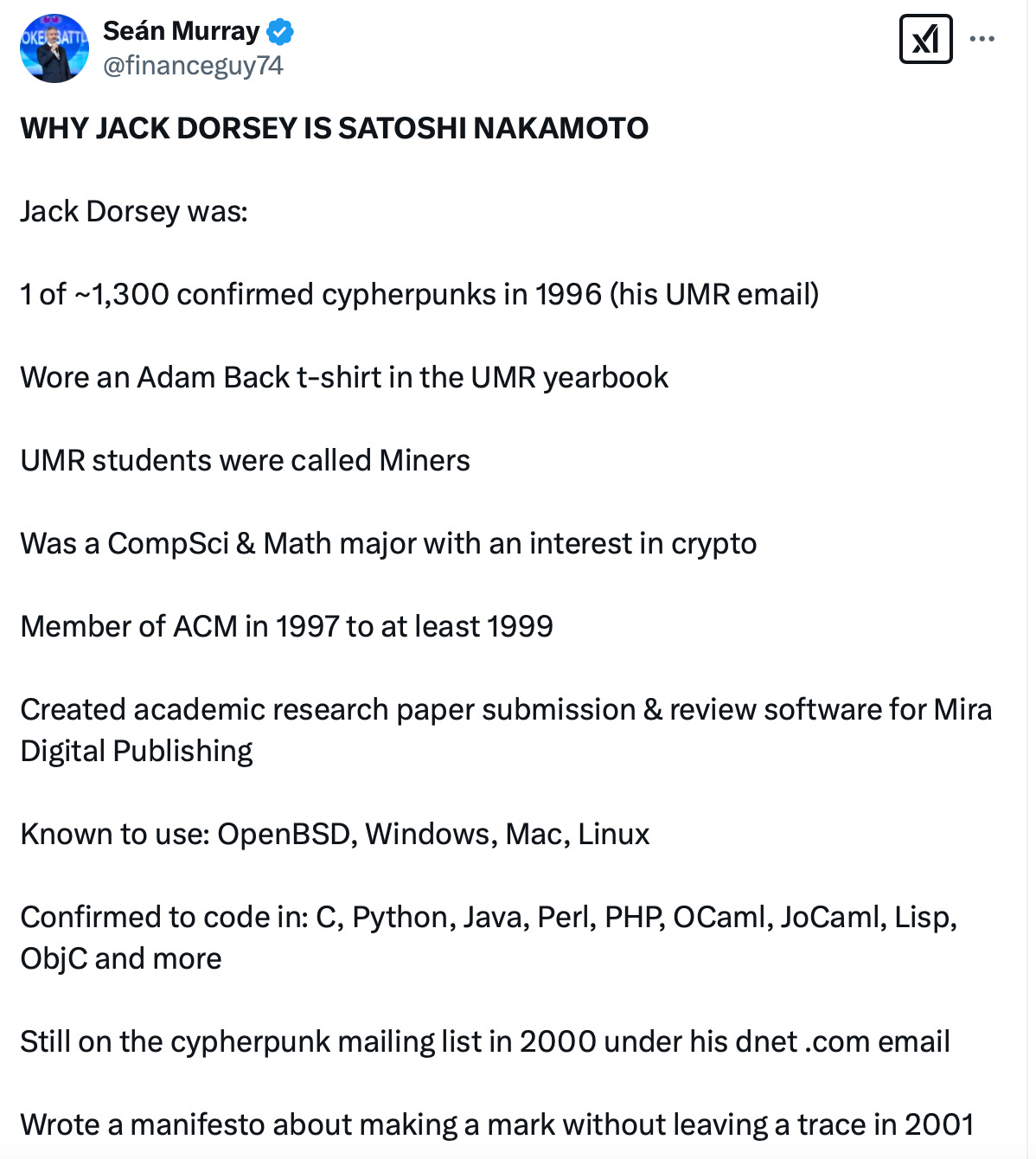 Is Jack Dorsey Satoshi Nakamoto? A Deep Dive Into the Speculation