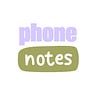phone notes