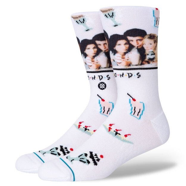 THE ONE WITH THE DINER WHITE on Foot Form