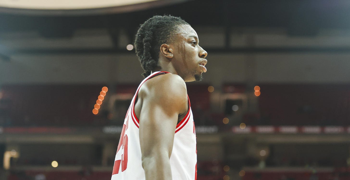 Wisconsin Badgers guard John Blackwell declares for the NBA Draft