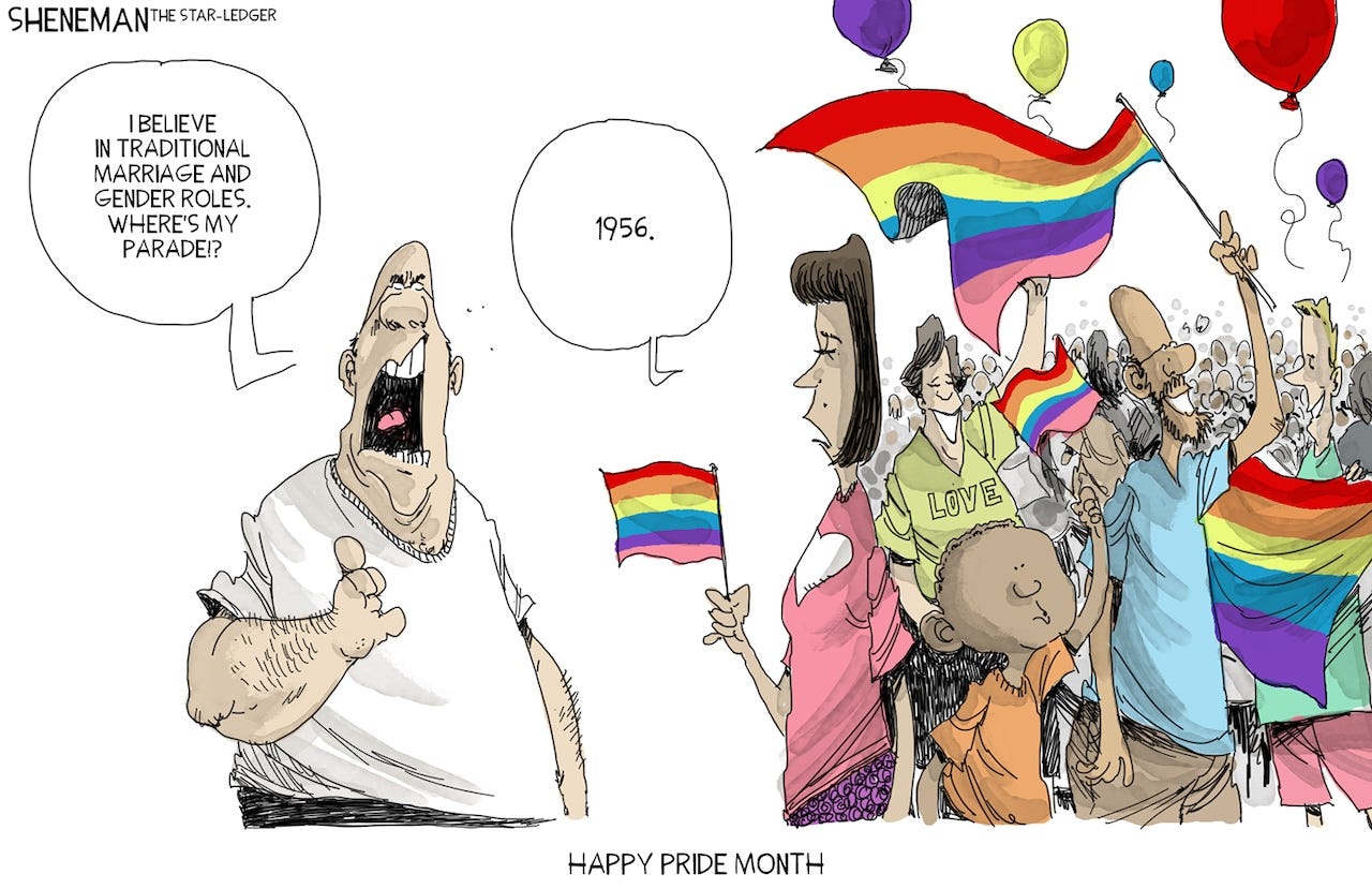 Happy Pride Month | Sheneman cartoon - nj.com