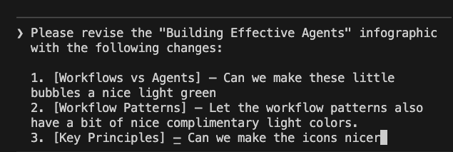 Feeding the playground-generated prompt back into Claude Code Feeding the playground-generated prompt back into Claude Code