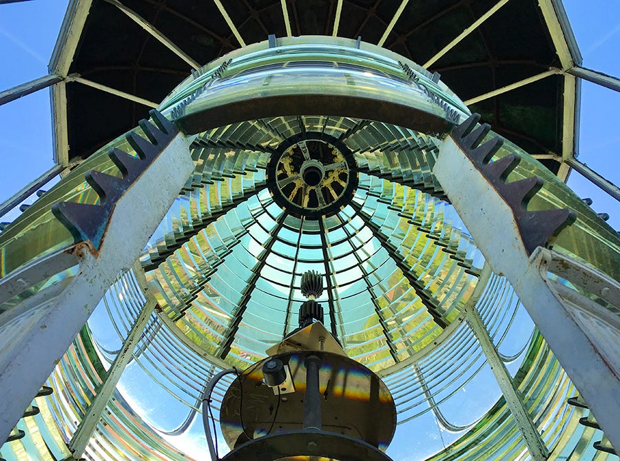 First order Fresnel lens First order Fresnel lens