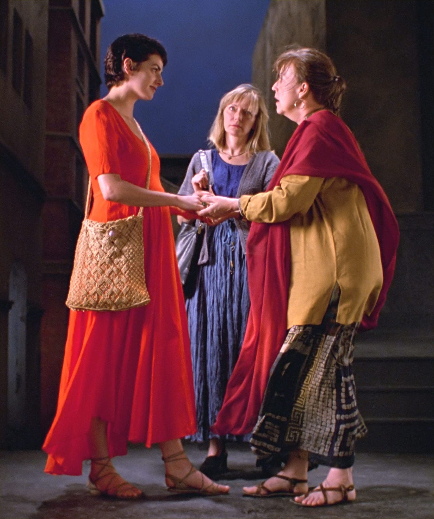 Bill Viola, The Greeting, 1995, 10-minute video/sound installation (photo by Kira Perov). Collection of the Fort Worth Modern Art Museum.